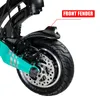 Fender de pára -choque dianteiro de Fender Original para VSETT 9 9+ Scooter elétrico Mudguard Macury Wheel Tampa de peças de peças de pneus Guarda