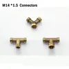 2pcs M14 *1.5mm K5 D3 J5 فوهة البخاخ M14 إلى M18 موصل الموصل بذور البخاخات محول فوهة فوهة حديقة الأتيرة