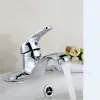 Metal Alloy Basin Corner Cold Heat Faucet Bathroom Faucets Bath Water Faucet Kitchen Water Tap Household Hardware Accessories