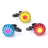 1Pc Kids Funny Safety Bike Bell Daisy Flower Alloy Plastics Rings Cycling Bicycle Handlebar Horn Sound Alarm Outdoor Protective