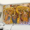 Imperium Romanum Picture Tobestry Król Justynian Dynastia Retro ścienna ścienna ściana gobelinu boho home dekoracje ścienne sztuka mural makrama