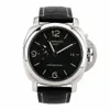 Herren Uhrengeschenk Panerrrais Temperament Uhr Sapphire Mirror Schweizer Automatik Bewegung Größe 44 mm Keulenbahnsgurt mit originaler Nadelschnalle W3mb