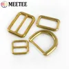 4/10pcs cinghia con fibbie in ottone cinghia regolare il connettore di cinghia di chiusura a tri-glide d cingoli per la cintura di vestiti per la borsetta per borsetta