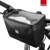 Série de viagens do Sahoo 112049 Criação de toque à prova d'água Bolsa de bicicleta de bicicleta de bicicleta Helictock Pannier Map Phone Camera Storag