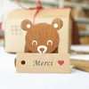 100pcs Kraftpapier Merci Geschenketiketten Party Dekor Vielen Dank bedruckte Hang -Tag -Papierkarte Diy Label handgefertigte Kleider Tags