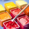 HIMI 18/24 Cores Profissional Gouache Watercolor Conjunto de 30 ml de jelly cup de jelly copo pintura de guache para materiais de arte para estudantes