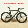 Fixe Gear Bike Frame in alluminio in lega di fixie Fixie Traming Play Bicycle Cycling Parts Single Speed