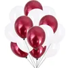 10/20Pcs 5/10/12inch Pearl Wine Red Grape Purple Latex Balloons Burgundy Wedding Decor Birthday Party Decorations Supplies