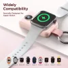 Apple Watchシリーズ用のバンクジョイルームピンクポータブルワイヤレス充電器8/Ultra/7/6/5/4/3/2/SE 2000MAH IWATCH充電器磁気パワーバンク