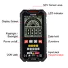 Habotest Smart MultiMeter Digital AC DC 600V Meter TRMS TRMS OHM HZ Тестер конденсатор Mulitmetro Вольтметра Electrical Tools