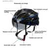 Hełmy rowerowe Nowy rower rowerowy rower man rowerowy Kobiety D Light Helmet Road Mountain Bike Helmt NS do jazdy na rowerach sportowych hulajnget L48