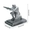 Executive Knight Pen Holder Armor Hero Pen Stationery Resin Display Supplies Office Stationery Desk Storage Accessories D5QC