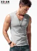 Men's Tank Tops Summer Large V-neck Bottoming Silm Top Wide Shoulder Vest