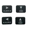 Accessoires Vervanging links en rechts voor ASUS TUF Gaming F15 FX506 FA506 FA506Q FX506LI F17 FX706 Keyboard Key Cap scharnier