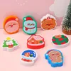 1 Piece Lytwtw's Cute Kawaii Creative Christmas Eraser Rubber Stationery School Supply Novelty Lovely Eraser