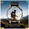 Watches Titanium Alloy Men's Compass Sports Smartwatch NFC HD Bluetooth Ring IP68 Waterproof Health Monitoring Smart Watch iOS Android