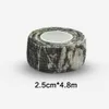 2.5cm*4.8m Tattoo Bandage Self-adhesive Elastic Bandage Athletic Tape For Handle With Tube Tightening Muscle Relief Bandage C-6