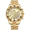 Wristwatches 1pc Men's Watch Large Dial Business Quartz Wrist