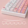 Accessori a doppio scatto PBT keycaps 134 Chiave sakura keycap personalizzato set tintura sidelit retroilluminazione tastiera per la tastiera meccanica mx interruttore meccanico