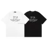 2024 SS Herrendesigner Amirir Shirt Letters Print Grafik Tee Casual High Street Männer und Frauen Unisex losen Kurzarm Mode T-Shirts S-XL