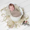 80X80CM Photo Shoot Newborn 100% Jute Backdrop Chunky Burlap Layer Net Hessian Natural Background Blanket Baby Photography Prop