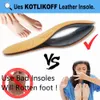 Kotlikoff Yüksek kaliteli deri orty orty ortic inole Flat Feet Arch Destek Ortopedik Ayakkabılar Erkekler ve Kadınlar İçin Tek Toyslar 240329