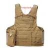 Taktische Molle Ciras Weste Plattenträger Brust Rig Airsoft Weste Militärpaintball Jagd Weste Mag Beutel Beutel Rüstung