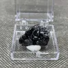 Dekoracyjne figurki! Rzadkie naturalne kasiterytowe próbki mineralne Kamienie kryształowe i kryształy gojenie kwarcowe (rozmiar pola 3,4 cm)