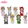 Adollya 1pieces/set ob11 10cm bjd doll pajamas baby 5 joint