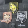 Metal Gear Solid Mgs Diamond Dog Army Special Force Group Ghost Broidered OUTER CIEL Patch Stripes Sticker Fox Hound Patches