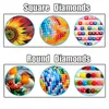 5D DIY Diamant geborduurd Oude schoonheid Chinese stijl Diamant Cross Stitch Square mozaïek Home Decor