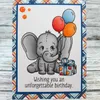 Rendeer orso arcobaleno cluster umano francobolli chiari e muore elefanti api slitte natalizie 2020 New Scrapbooking fai -da -te imbarcazione