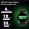 Horloges iwo Pro DM50 Smart Watch Sport IP68 Waterdichte AMOLED HD Volledig touchscreen Men Bluetooth Call 400MAH Batterij Smartwatch