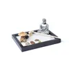 Home Zen Garden Kit bellissimo set regalo premium mini giardino rock giapponese.Casa, scrivania da ufficio a sabbia giardino decorazione desktop