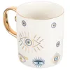 Kaffeetassen Kaffeetasse Retro Wasser Personalisierte Keramikmilchmilchbecher einzigartige Vintage -Tassen Latte Schokolade Dekorative