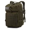 50L stor kapacitet Man Army Tactical Rackpacks Militära attackpåsar utomhus 3P Molle Pack för vandring camping jaktpåse2462