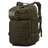 50L Capacidade de grande capacidade Exército Mochilas Táticas Bolsas de Assault Militares Pacote Molle 3p para trekking Bag2462