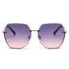 Lunettes de soleil designer pour femmes verres à marque tendance 2024 Nouveaux lunettes de soleil à la protection solaire à la protection solaire