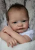 23inch Bebe Reborn Doll Kingize Lifesize Baby Tobiah Soft Touch未完成の塗装されていない人形のパーツとボディーアイとCOA