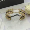 Bracelet Designer Bracelet Diamond Cuff Bangle Plated 18K Gold Bracelets Designer Jewelry for Women Opening Wedding Accessories