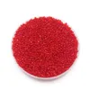 16G 1000pcs 2 mm 12/0 Red Transparent rond des perles d'espaceur en vrac CEZCH Perles de graines de verre