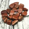 Natural Red Goldstone Sand Gravel Specimen Size Irregular Tumbled Stone Reiki Healing Crystal Quartz Mineral Aquarium Home Decor