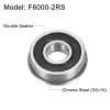 4PCS Flange Bearing F6000 10x26x8mm F6001 F6002 F6003 F6004 F6005 F6006 F6007 ZZ Z RS 2RS High quality Flange Ball Bearing