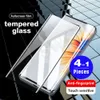 1-4pcs 9d Full Cover Film für Xiaomi Mi 11 10 10S 12 Pro 12s Ultra 12x Mix 4 Civi 1S 11T Temperiertes Glas Telefonbildschirmschutzschutz