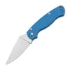 8.3inch Black/blue/green/orange G10 Handles GT-SPC81 folding knife Copper washer blade material(440 steel)Craft stone washing