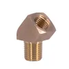 1/4" NPT Female To Male 45 Degre Elbow Brass Pipe Fitting Coupler Connector Water Gas Fuel