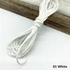 5 iarde da 1,5 mm filo cerato per gioielli fai -da -te che fanno filo corda corda in pelle cucire cucitura a mano per arti artigianali
