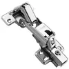 1pc Cabinet Large Angle Hinge Hydraulic Damp Buffer Furniture 165 Degree Door Hinges Soft Close Cupboard Cold Rolled Steel Gemel