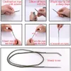 4/6/12Pcs Paracord Needle Knitting Tool Aluminium Parachute Cord Paracord Stitching Needle Set Bracelet DIY Weaving Braiding Kit