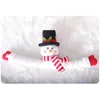Free Ship Christmas Curtain Buckle Santa Claus Snowman Curtain Tieback Holder Hold Back Fastener for Xmas Holiday Window Decor